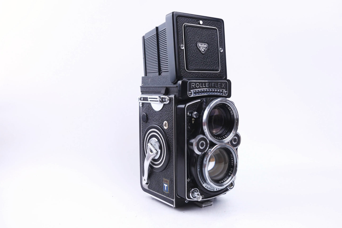 Rolleiflex 2.8F "Telos" - Carl Zeiss Planar 80 mm f/2.8 - dos pour Flat Glass