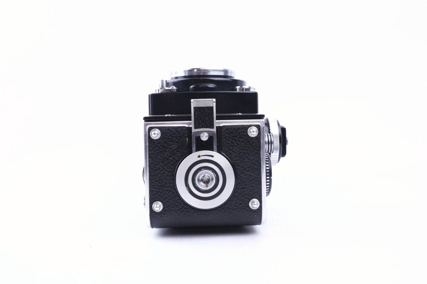 Rolleiflex 2.8F "Telos" - Carl Zeiss Planar 80 mm f/2.8 - dos pour Flat Glass