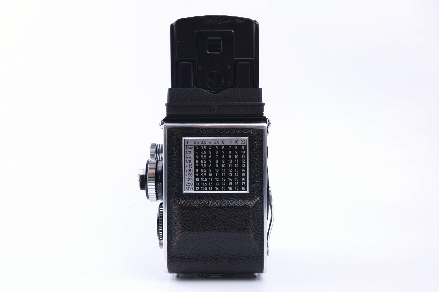 Rolleiflex 2.8F "Tellos" - Carl Zeiss Planar 80 mm f/2.8 - Flat Glass