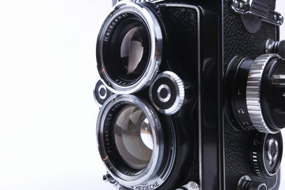 Rolleiflex 2.8F "Tellos" - Carl Zeiss Planar 80 mm f/2.8 - Flat Glass