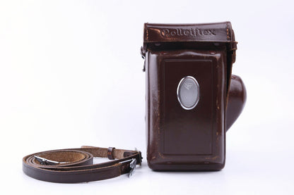 Rolleiflex 2.8F "Telos" - Carl Zeiss Planar 80 mm f/2.8 - dos pour Flat Glass