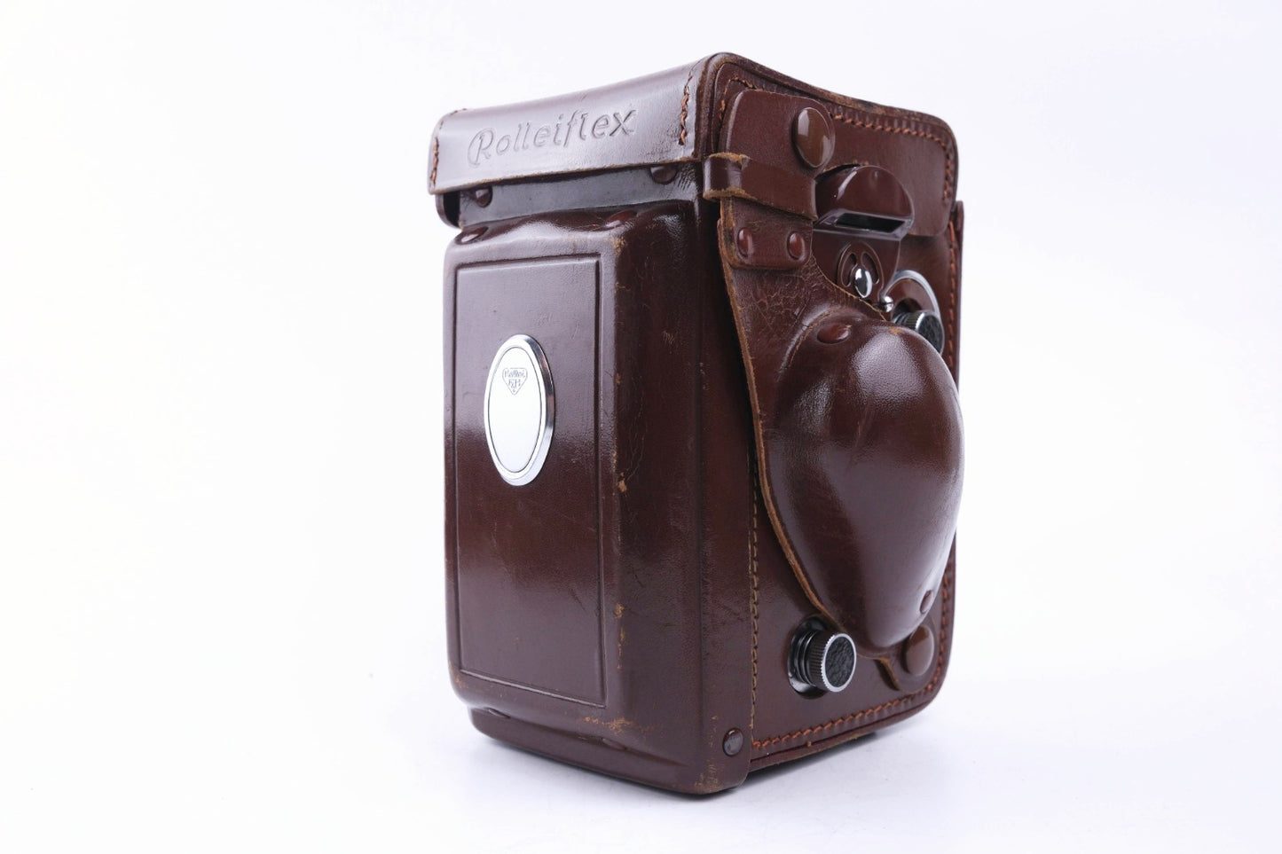 Rolleiflex 2.8F "Telos" - Carl Zeiss Planar 80 mm f/2.8 - dos pour Flat Glass