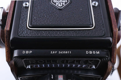 Rolleiflex 2.8F "Tellos" - Carl Zeiss Planar 80 mm f/2.8 - Flat Glass