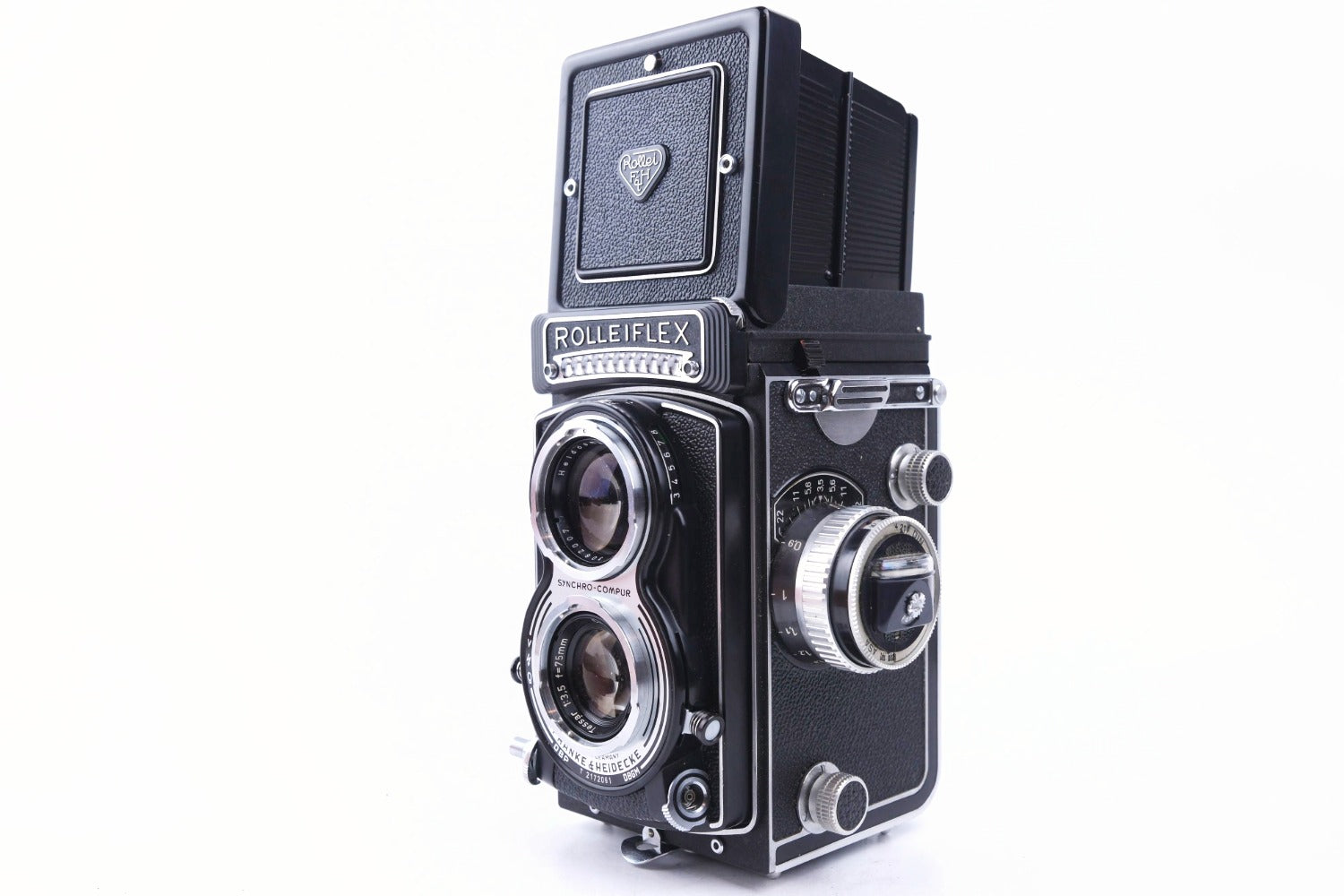 Rolleiflex T Modèle 2 - Carl Zeiss Tessar 75mm f:/3.5