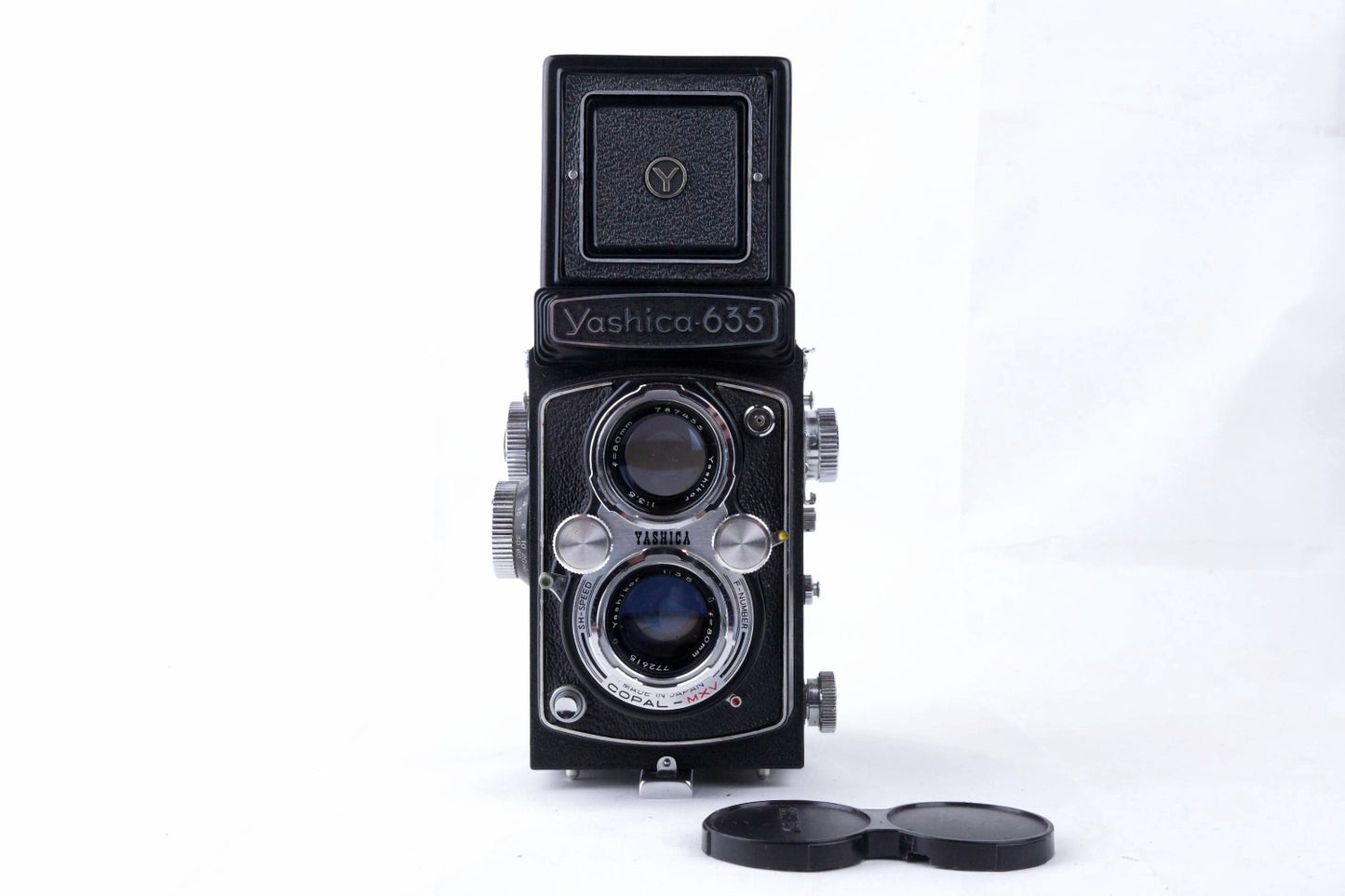 Yashica 635 TLR + Yashikor 80mm f/3.5 – CLA Récent – Parfait État – Étui
